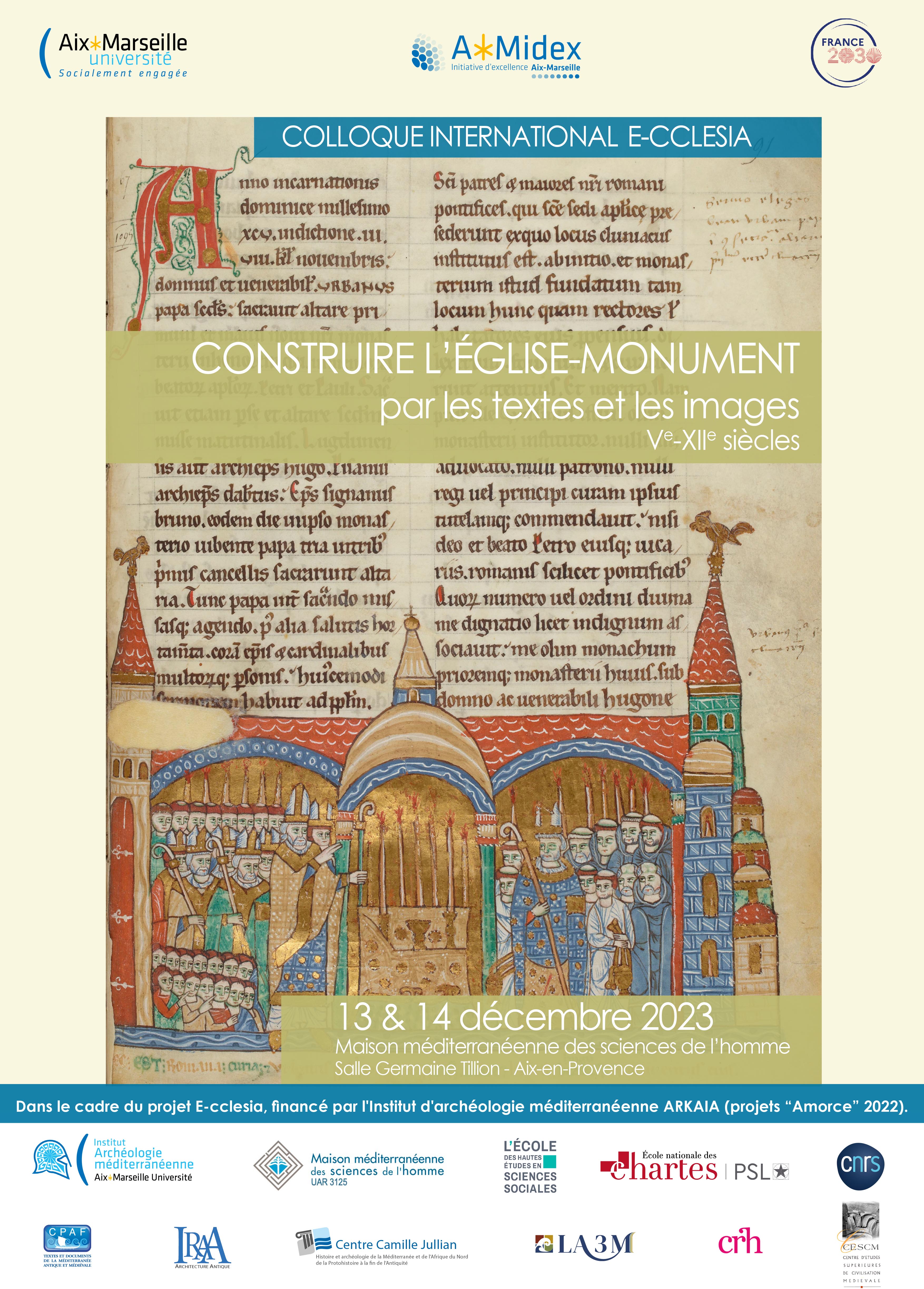 Construire l’église-monument par les textes et les images (Ve-XIIe siècle)